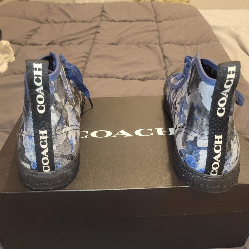 NEW COACH CANVAS SNEAKERS